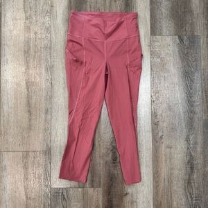 Lululemon Mauve Pink High Wasted Leggings Size 6